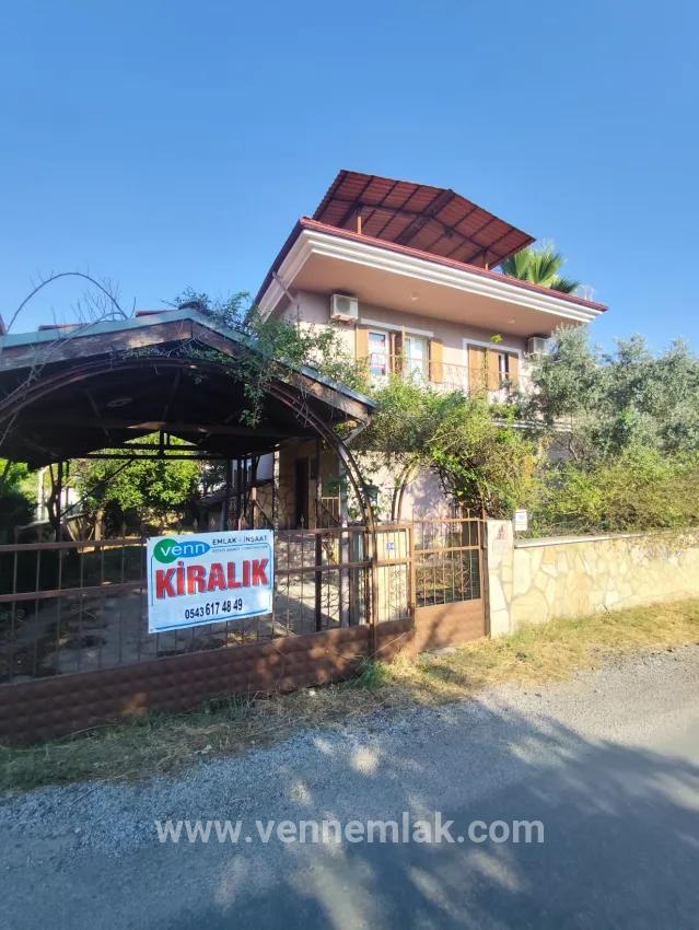 3+1 Bedroom Detached house For rent in Okçular Nbh. Ortaca - 210 m²