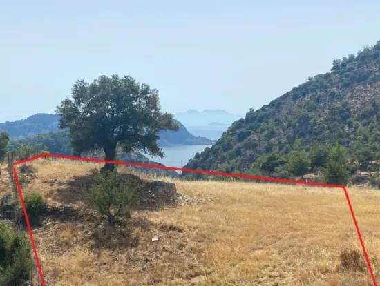 Single Title Deed Field With Sea And Lake Views In Gökbel Area